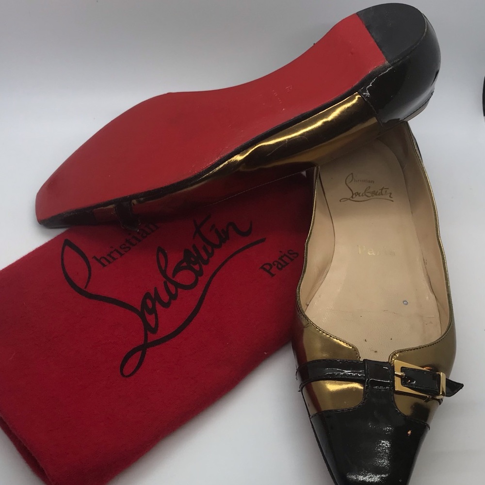 Louboutins flats